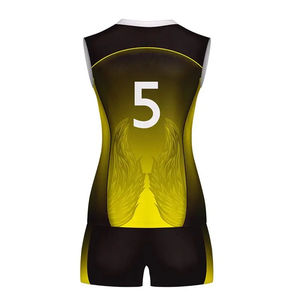 Uniformes de Voleibol Personalizados para Hombre, Sublimados, 100% Poliéster, Diseña Tu Propia Ropa de Voleibol - Product Image 6