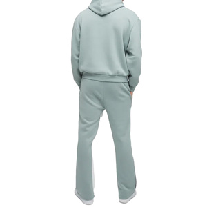 ชุดแทรคสูททรงบ็อกซี่ผ้าฝ้าย 100% ขนาดใหญ่พิเศษ พร้อมฮู้ด ลายพ่นสี ระบายอากาศได้ดี เป็นมิตรกับสิ่งแวดล้อม ชุดสตรีทแวร์สำหรับฤดูหนาว ปี 2026 - Product Image 5