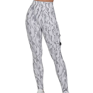 Leggings Deportivos de Talla Grande para Mujer, Elásticos en 4 Direcciones, Transpirables, OEM, para Entrenamiento de Invierno, Yoga - Product Image 6