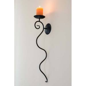 Portavelas de pared de Metal de hierro de diseño increíble, acabado negro para el hogar, sala de estar y dormitorio, decoraciones, bollos de pared - Product Image 3