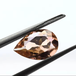 Fantástica piedra preciosa de turmalina con forma de pera, piedra preciosa de turmalina facetada de tamaño personalizado, lo mejor para hacer joyas - Product Image 5