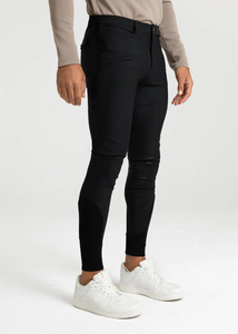 Pantalones de Equitación Premium para Hombre, Corte Ajustado, Elásticos, Transpirables, Cómodos para Competencia de Equitación - Product Image 2