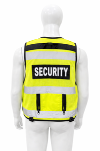 Tenue médicale personnalisée respirante et imperméable avec bande réfléchissante fluorescente UPF 50+ argentée FR pour le travail dans le secteur de la construction et des routes - Product Image 2