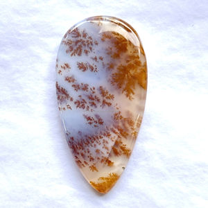 Cabujón de ágata dendrítica roja Natural 100% de alta calidad, excelente joyería de piedras preciosas hechas a mano sueltas para uso de accesorios - Product Image 3