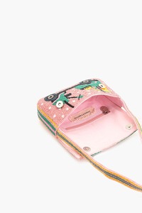 กระเป๋าคลัทช์งานฝีมือประดับลูกปัดผ้าฝ้ายคลาสสิกหลากสีสำหรับงานกลางคืน กระเป๋าถือสำหรับผู้หญิงงานแต่งงาน งานเลี้ยง กระเป๋าถือแฟชั่น ปรับแต่งได้ - Product Image 4