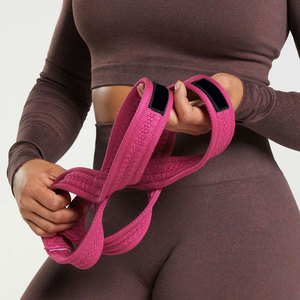 Anti-Slip Weight Lifting Wrist Straps Custom Logo Powerlifting Training Lifting Straps - Product Image 4