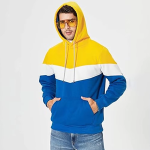Sweat-shirt à capuche unisexe personnalisé, hiver, uni, 100% coton, poche avant, taille plus, coupe régulière pour hommes et femmes - Product Image 6