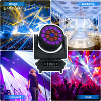 Mgolighting Projecteur LED Wash extérieur 19*40W Bee Eye IP65, 19 projecteurs Wash mobiles de 40W pour théâtre, soirées, DJ et éclairage de scène