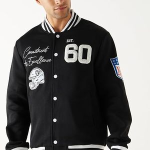 Chaquetas universitarias con parches y logotipo personalizado para hombre, chaquetas universitarias para mujer, chaquetas de béisbol con logotipos de chenilla, chaquetas de lana y cuero - Product Image 4