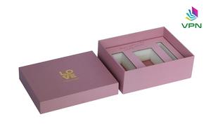 กล่องกระดาษแข็ง HMP05คราฟท์สำหรับใส่เครื่องสำอางแฟชั่น - Product Image 4