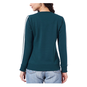 Jersey ajustado para mujer, sudadera personalizada con cuello redondo, patrón de letras impresas a la moda, venta al por mayor para la temporada de invierno - Product Image 5