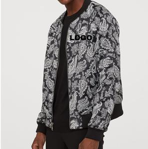 Personalizado 2025 Otoño Invierno hombre chaqueta a prueba de viento de manga larga Casual abrigo bombardero con transpirabilidad para hombres otoño abrigo a prueba de viento - Product Image 4