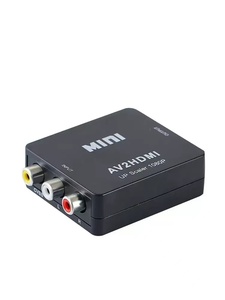 Adaptateur RCA vers HDMI HDTV Composite 1080P 3 RCA CVBS Mini HDMI vers AV Convertisseur Audio Vidéo Petite Boîte Mini Hdmi2av <span class=keywords><strong>Av2hdmi</strong></span> - Product Image 5