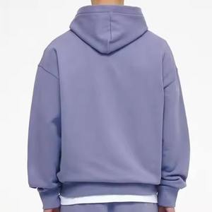 Sweat à capuche unisexe 100% Gsm Streetwear Boxy sweat à capuche de haute qualité pour hommes 500 coton - Product Image 2