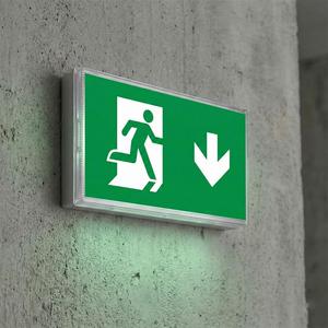 Single-Sided SL Series Exit Directional Luminaire 30 X 318 X 140 mm 220V Outdoor Emergency Sign <b>Light</b> with SMD IP65 - Product Image 2