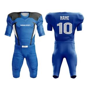 Uniformes de vêtements de football américain à sublimation élégante Ensembles de maillots de football américain à broderie entièrement personnalisés - Product Image 1