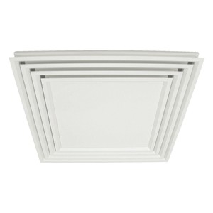 3JW 165640 VIM DPFF a PH Slab 675x675 1 Slot Plenum Bare D200 RAL9010 Ventiladores de ventilación - Product Image 1
