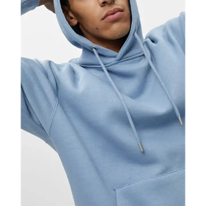 Sweat à capuche unisexe surdimensionné de haute qualité pull en coton éponge personnalisé sweats à capuche pour hommes - Product Image 2