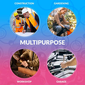 Guantes de algodón punteados con impresión personalizada Agarre de Palma duradero Ajuste cómodo para Taller de almacén de jardinería y reparación diaria - Product Image 5