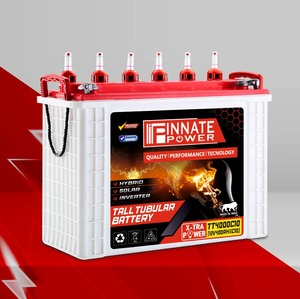 Batería Tubular de Plomo-Ácido Innate Power de 12v 400ah C10 para Inversor, Alta Potencia y Bajo Mantenimiento - Product Image 1