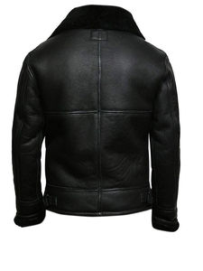 Chaqueta de cuero al por mayor de diseño de moda para hombres Chaquetas de cuero de moda por encargo para hombres a precio barato 2025 con servicio OEM - Product Image 2