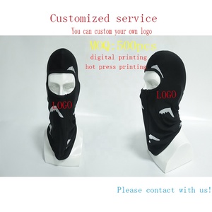 Pasamontañas con Diseño Nuevo para Motocicleta, Logotipo Reflectante Personalizado, Cierre de Cremallera, Envío DDP - Product Image 4