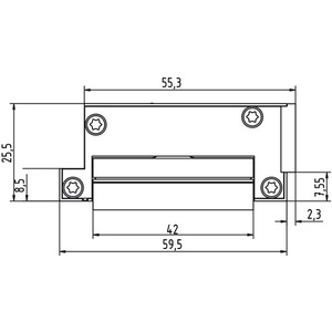Abrepuertas Eléctrico Compacto DIN A5010-a 6-24 V CA/CC para RV Izquierda/Derecha GEZE - Product Image 4