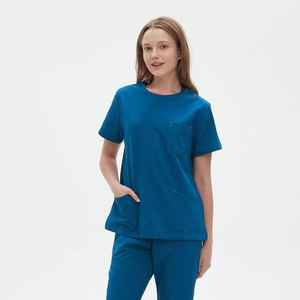 2025 gran oferta poliéster suave Hospital Doctor Wear ropa lavable enfermera Scrub Set para mujeres enfermería Scrub uniformes - Product Image 1