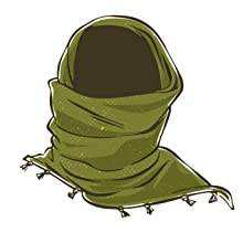 Shemagh ผ้าพันคอน้ำหนักเบาหัวห่อกันลมอุปกรณ์สำหรับผู้ชายและผู้หญิงสำหรับฤดูร้อน - Product Image 6