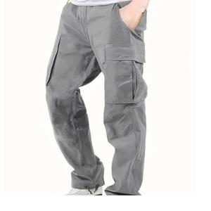 Nueva llegada Cargo pantalones hombres verano moda Casual pantalones de chándal de talla grande suelta Harlem Multi-Bolsillo pantalones holgados monos para hombres - Product Image 2