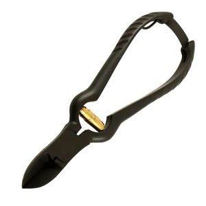 Pinza para cutículas de alto rendimiento de alta calidad, cuchillas duraderas de acero inoxidable, apertura de mandíbula ancha de Color negro para dedo - Product Image 5