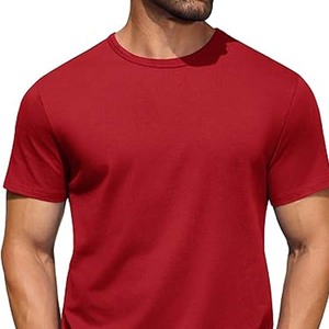 <b>Men's</b> Sportstyle Logo Customized Short Sleeve T-<b>Shirt</b> with Cotton/Bamboo Fiber Eco-Friendly & Breathable Quick Dry - Product Image 5