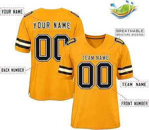 เสื้อฟุตบอลสำหรับเยาวชนชายและหญิงเสื้อเจอร์ซีย์ฟุตบอลออกแบบได้ตามที่ต้องการ - Product Image 6