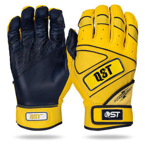 Gants de frappeur de baseball Softball en cuir sur mesure de haute qualité directement en usine avec support de poignet direct du fabricant - Product Image 4