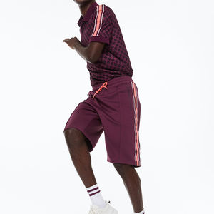 Short Cargo en toile 100% coton respirant multicolore avec logo personnalisé, décontracté, vêtements de plage d'été, taille moyenne, solide, anti-rides - Product Image 3