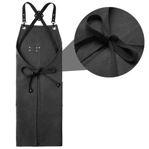 Tablier en toile personnalisé pour la peinture Boutique Jardin avec poches - Product Image 3