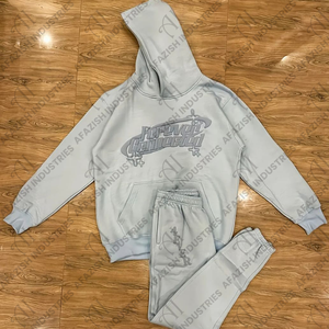 Survêtement pour homme Survêtement d'hiver à capuche chaud pour homme Survêtement de survêtement Ensemble de pantalon de jogging unisexe Combinaison d'entraînement de gymnastique - Product Image 4