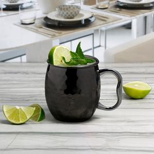 Elegante vaso de cobre de acero inoxidable con aislamiento al vacío con tapa segura a prueba de fugas para viajes, oficina, uso doméstico - Product Image 3