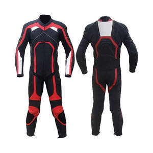 Nueva chaqueta de moto hecha de cuero genuino superventas nueva llegada traje de moto para adultos - Product Image 1