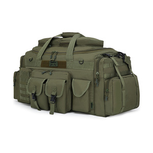 Sacoche Saxon - 125 litres - Vert olive compatible MOLLE, bandoulière réglable et amovible, camouflage personnalisé - Product Image 1