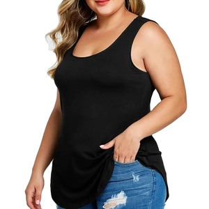 Débardeurs de sport décontractés pour femmes grandes tailles, haute performance, respirants, séchage rapide, écologiques, 100 % coton, vente en gros - Product Image 1