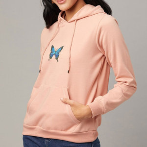 Nuevo estilo de cremallera de manga larga de mujer de moda con capucha y ropa de calle para mujeres sudaderas con capucha - Product Image 3