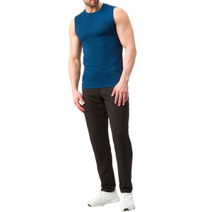 Camisetas sin mangas de algodón 100% personalizadas, camisetas sin mangas Vintage Fitness, chaleco para hombres, diseño holgado - Product Image 2