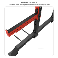 Cage d'alimentation robuste grand support de support à squat Cage d'alimentation à squat stable et durable