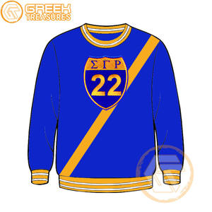 Sudadera de lana de algodón Sigma Gamma Rho personalizada de alta calidad, Jersey bordado, chaqueta para mujer, ropa griega, estilo de hermandad - Product Image 6