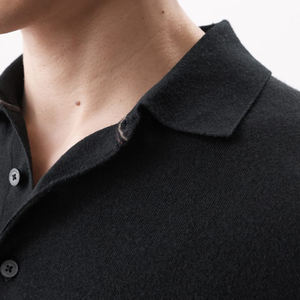 Polos grande taille personnalisés OEM pour hommes Matériau en coton Texture douce et respirante Idéal pour les vêtements décontractés et de bureau - Product Image 2