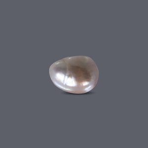 Perlas Sueltas de Agua Dulce Naturales Blancas/Doradas de 7-8 mm, Perla Basra de 5.81 Quilates para la Elaboración de Joyas - Product Image 1