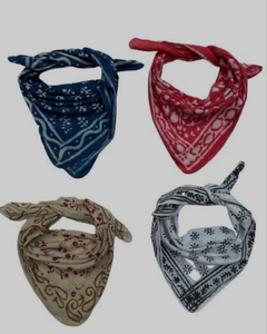 Pañuelos de Verano de Alta Calidad, Cuadrados, de Algodón Orgánico, con Diseño de Logotipo Personalizado, Impresión Digital a Doble Cara, Última Moda - Product Image 2