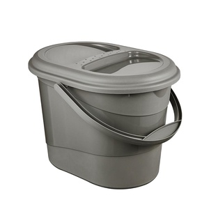 Cestino per rifiuti 37 x 29,5 x 27,5, grigio ecologico - Product Image 1