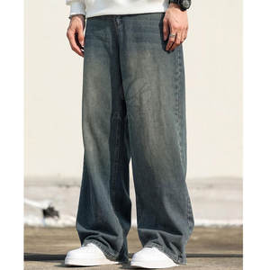 Pantalones Vaqueros Holgados para Hombre, Precio al por Mayor, Nuevo Modelo, Hechos a Medida, Ligeros - Product Image 5